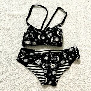 Sun and moon bikini